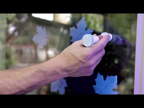 UV Liquid product to protect birds from crashing into windows.