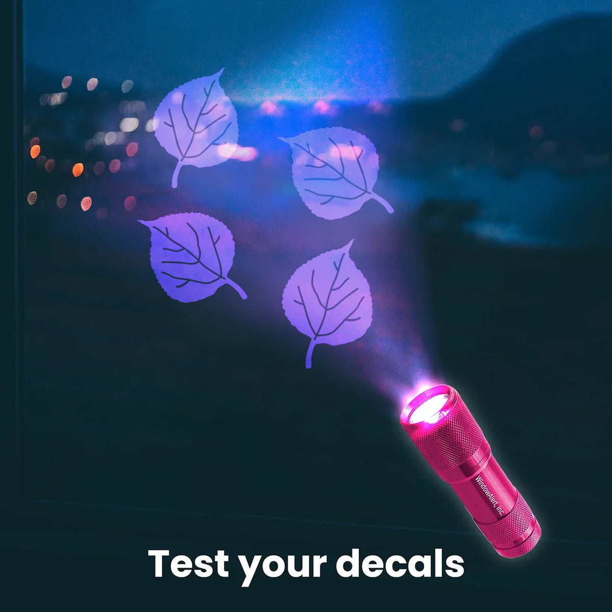 Aspen Leaf UV Window Decals - Classic Series