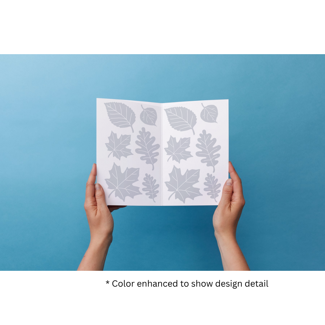 Leaf Medley UV Window Decals - Classic Series