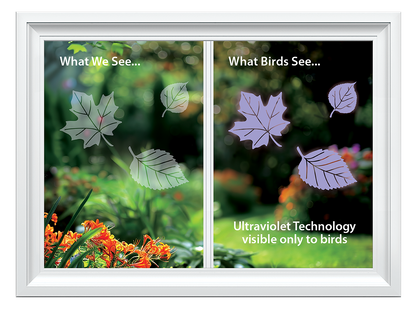 Leaf Medley UV Window Decals - Classic Series