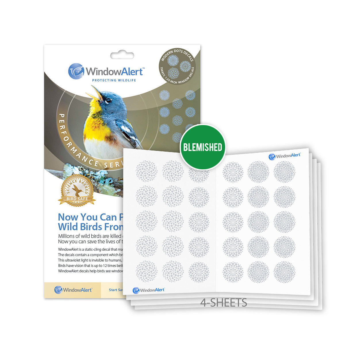 Blemished Decals - 4-Packs
